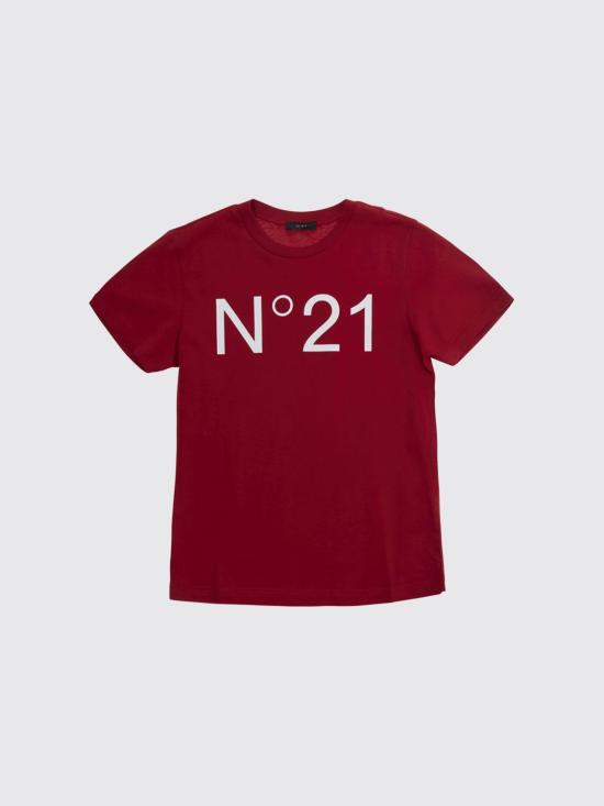 26FW [키즈] 누메로벤투노 티셔츠 N21173N0153 0N412 Red