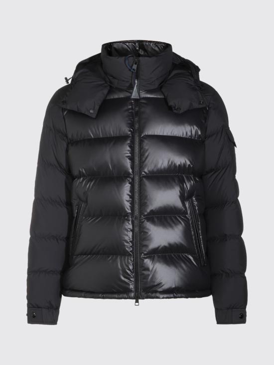 26FW 몽클레어 마야 후드 쇼트 다운 자켓 마야 후드 쇼트 다운 자켓 L20911A00138597YX 999 Black