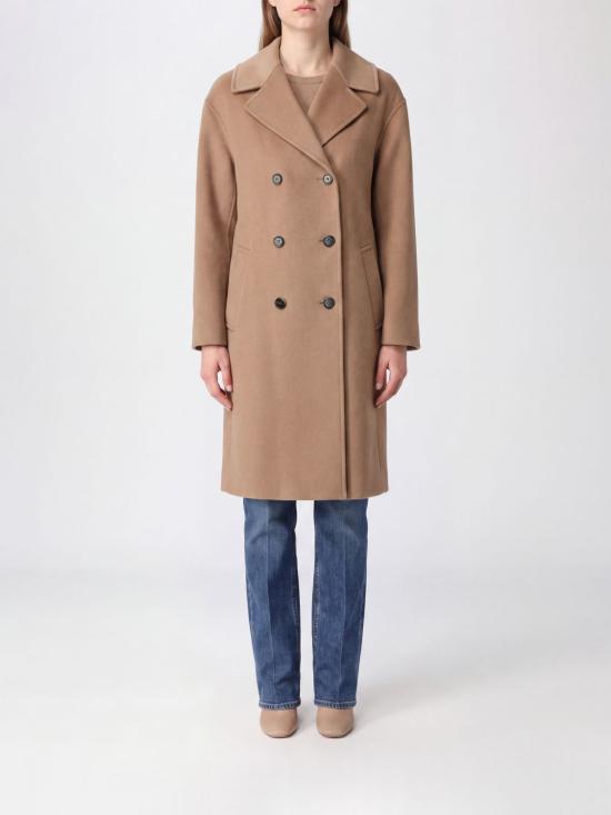 26FW 에스막스마라 매그놀리아 더블 브레스트 코트 2629016031600 045 Camel
