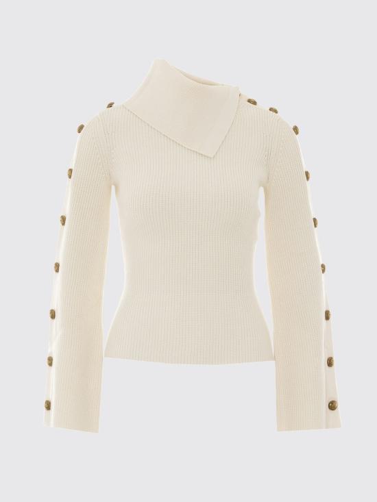 26FW 엘리자베타프랜치 터틀넥 MK03S66E2 193 White - ELISABETTA FRANCHI