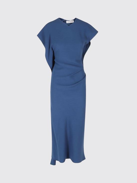 26FW 빅토리아 베컴 롱 원피스 1326WDR007380B 9886 Blue - VICTORIA BECKHAM