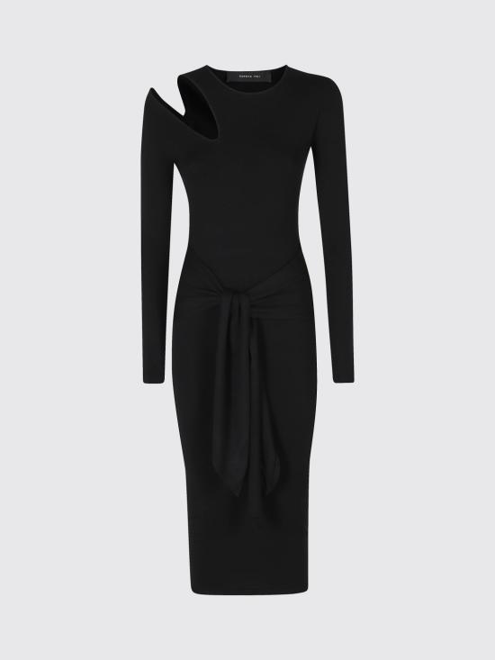 26FW 페데리카 토시 롱 원피스 32302350 29 Black - FEDERICA TOSI