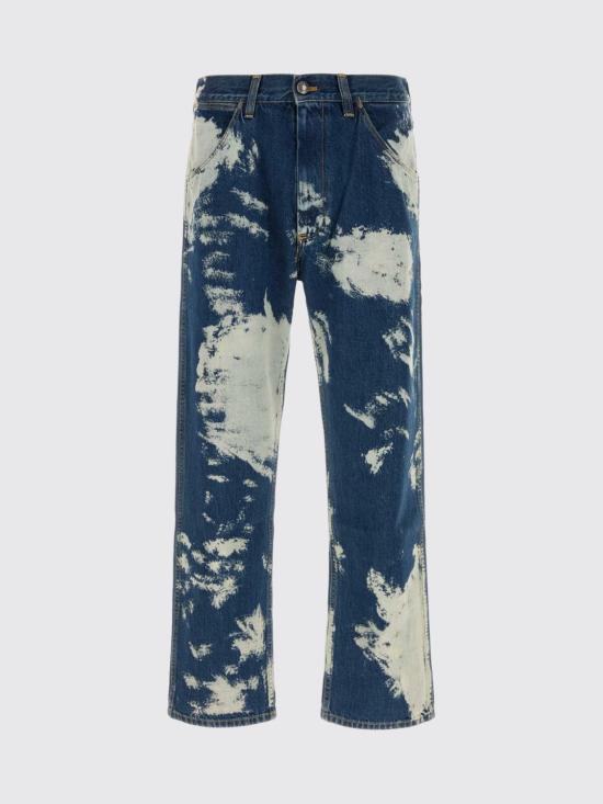 26FW 비비안웨스트우드 벨티드 스웨이드 가죽 자켓 3902000NW01LY K409 Blue - VIVIENNE WESTWOOD