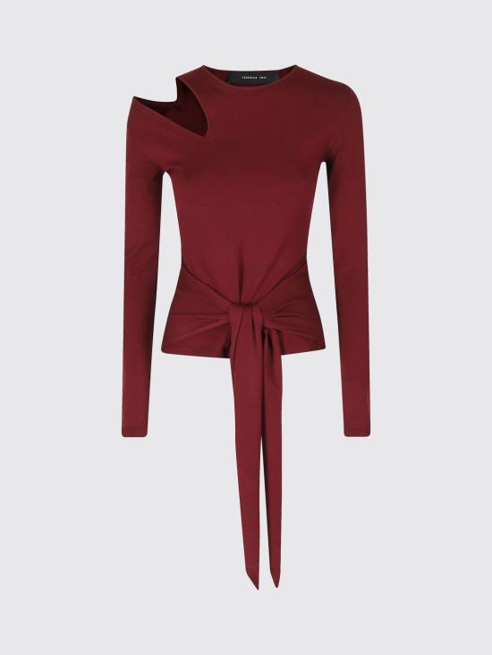 26FW 페데리카 토시 스웨터 32005350 51 Red - FEDERICA TOSI
