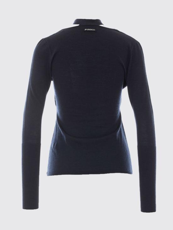 26FW 핑코 스웨터 107775A3O1 G03 Blue - PINKO