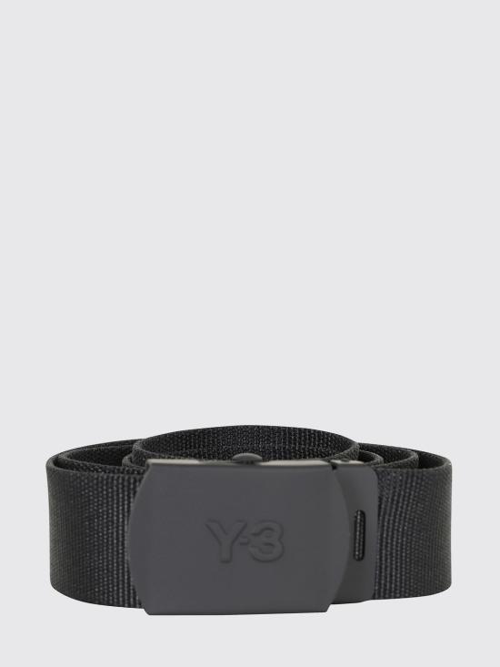 26FW 와이쓰리 클래식 로고 버클 패브릭 벨트 KA2308 Black - Y-3