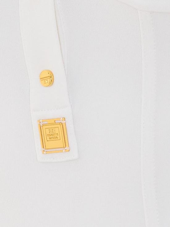 26FW 엘리자베타프랜치 탑 CB00466E2 360 Ivory - ELISABETTA FRANCHI