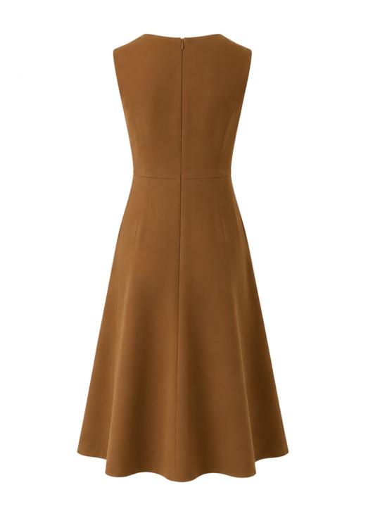 26FW 막스마라 스튜디오 롱 원피스 2626226022600 025 Brown - MAX MARA STUDIO