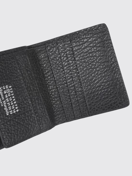 26FW 마르지엘라 레더 플랩 월렛 SA1UI0023P4455 T8013 Black - MAISON MARGIELA