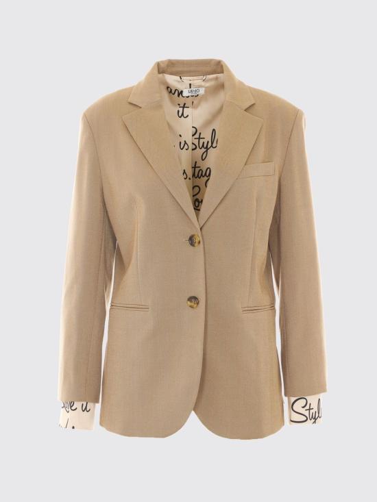 26FW 리우조 수트 자켓 WF6211T732A L9179 Beige - LIU JO