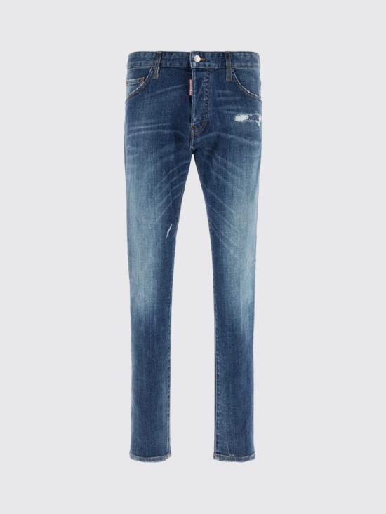 26FW 디스퀘어드2 데님 팬츠 S74LB1924S30872 470 Navy - DSQUARED2