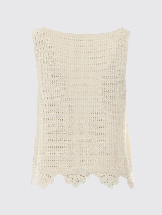 26FW 끌로에 탑 CH26AMH05800 107 White - CHLOE
