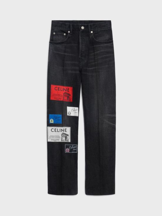 26FW 셀린느 데님 팬츠 RP0ZC932F GDN6 Black