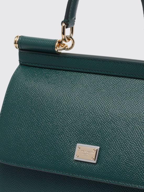 26FW 돌체앤가바나 미디움 시실리 핸드백 BB6003B1001 87399 Forest Green - DOLCE & GABBANA