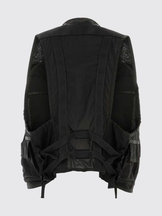 26FW 스톤 아일랜드 베스트 G100016S0424 V0029 Black - STONE ISLAND