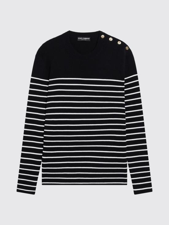 26FW 돌체앤가바나 스웨터 GXXCJTJDVID B0789 Blue - DOLCE & GABBANA