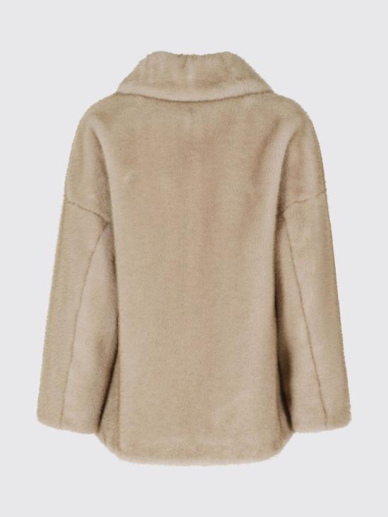 26FW 에르노 페이크 퍼 패치 포켓 코트 페이크 퍼 패치 포켓 코트 GC000600D12739 1985 Yellow Cream - HERNO