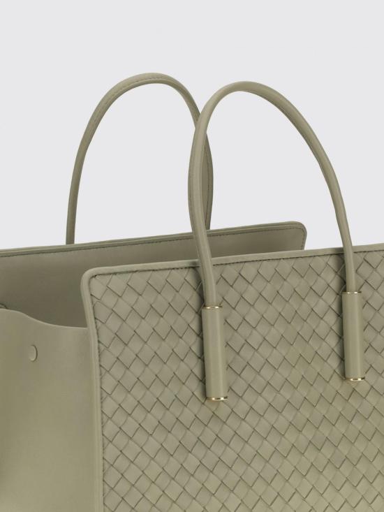 26FW 보테가베네타 스몰 바바라 토트 백 875932V5KD0 2998 Green - BOTTEGA VENETA