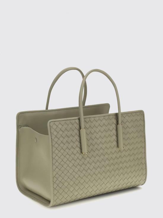 26FW 보테가베네타 스몰 바바라 토트 백 875932V5KD0 2998 Green - BOTTEGA VENETA
