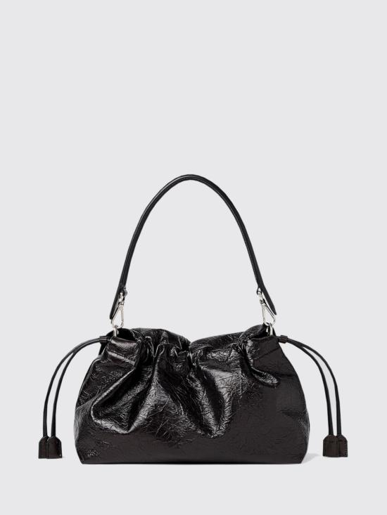 26FW 펜디 바게트 소프트 대형 가죽 숄더백 8BR857B14M F0QA1 Black - FENDI