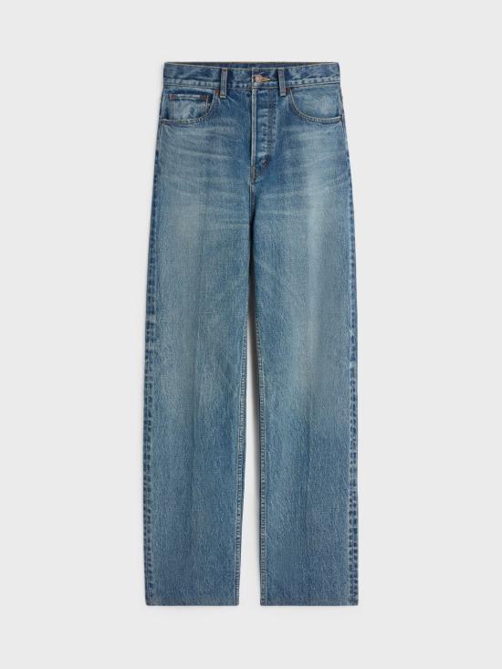 26FW 셀린느 코튼 데님 보이프렌드 진 001 RP0B9930F GLH6 Navy