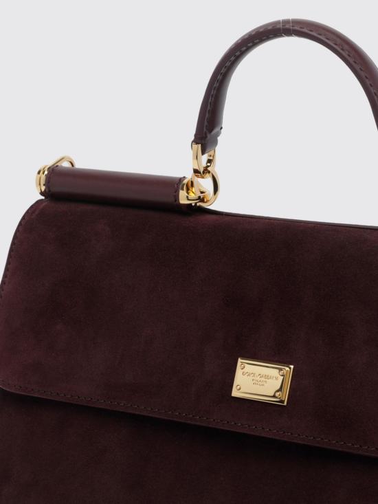 26FW 돌체앤가바나 마이 시실리 핸드백 BB7782BO903 8B517 Burgundy - DOLCE & GABBANA