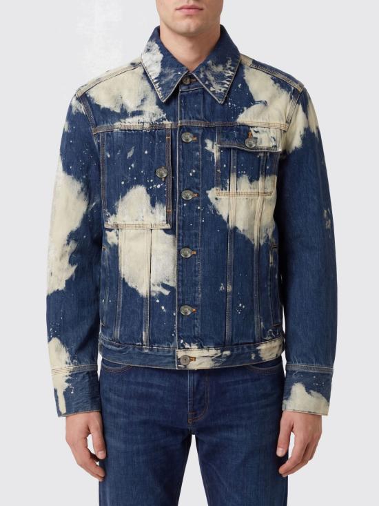 26FW 비비안웨스트우드 워커 트러커 데님 자켓 워커 트러커 데님 자켓 2801000IW01LY K409 Blue