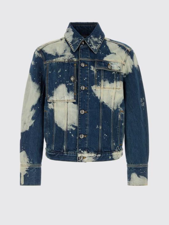 26FW 비비안웨스트우드 워커 트러커 데님 자켓 워커 트러커 데님 자켓 2801000IW01LY K409 Blue - VIVIENNE WESTWOOD