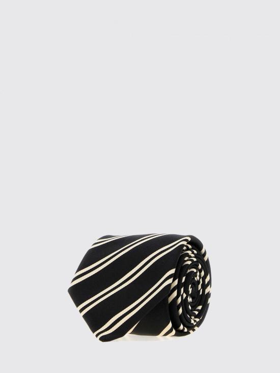 26FW 생로랑 넥타이 A005NE3YR62 1078 Black - SAINT LAURENT