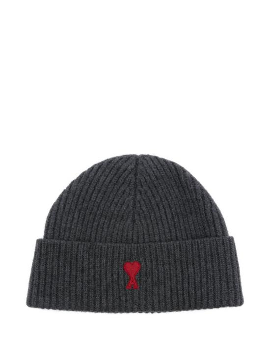 26FW 아미 비니 BFUHA116D 018084 DARK GREY