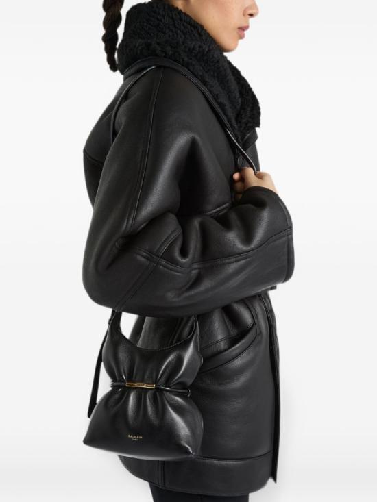 26FW 발망 토트백 HN0DA093 LNPH0PA BLACK - BALMAIN