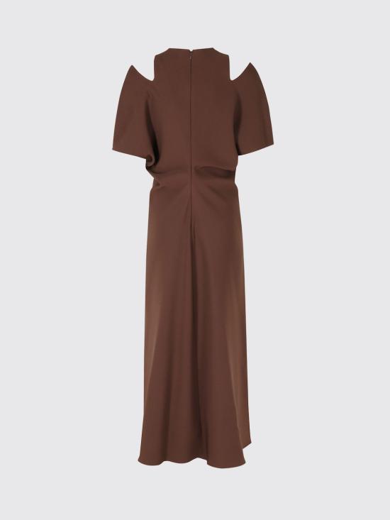 26FW 페데리카 토시 롱 원피스 31220313 69 Brown - FEDERICA TOSI