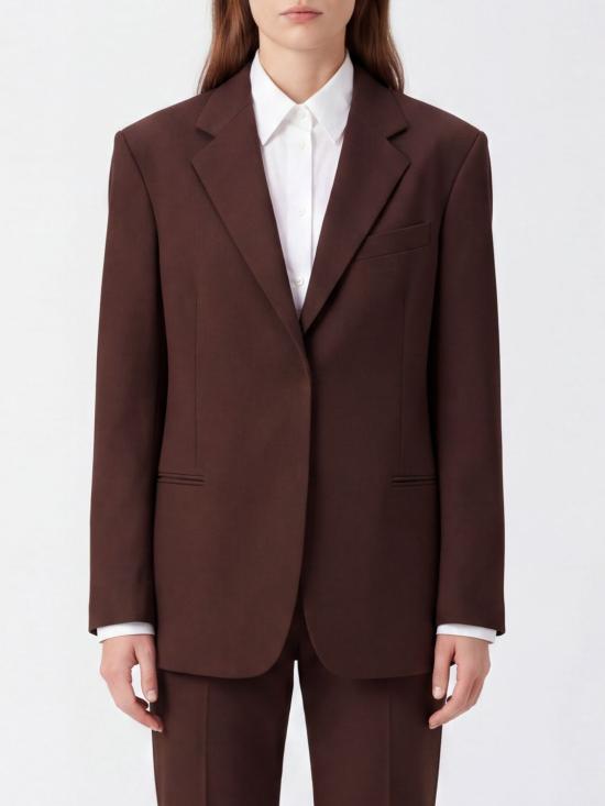 26FW 페데리카 토시 수트 자켓 30301303 69 Brown