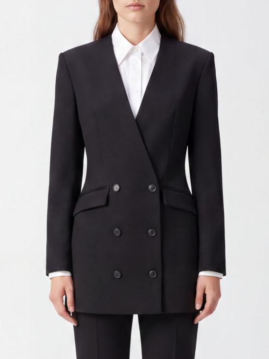 26FW 안다마네 롱 원피스 T200109ATNW070 999 Black