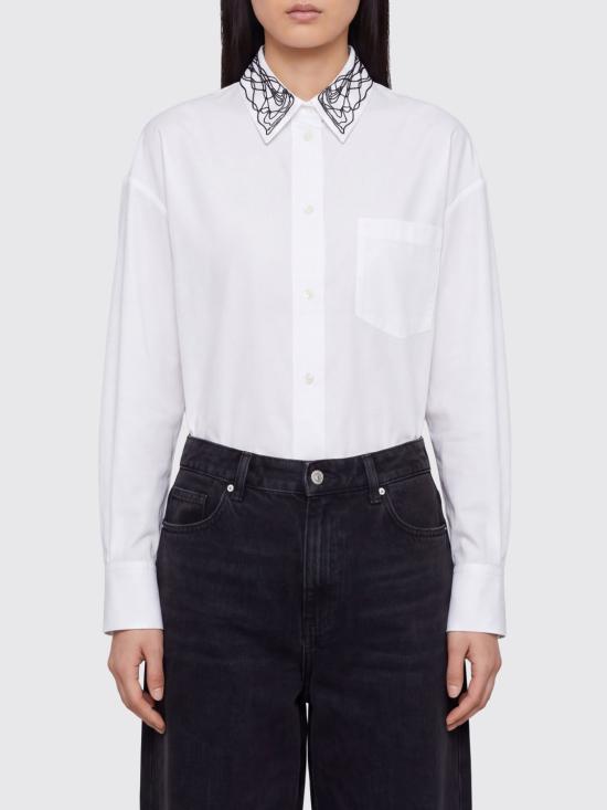 26FW 파비아나 필리피 셔츠 CAD216F416M269 VR1 White