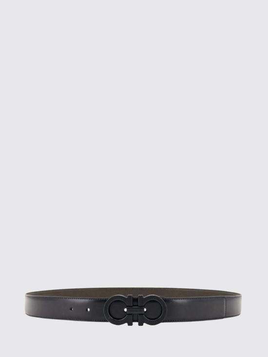 26FW 살바토레 페라가모 벨트 670574 796223 NEROLODEN Black