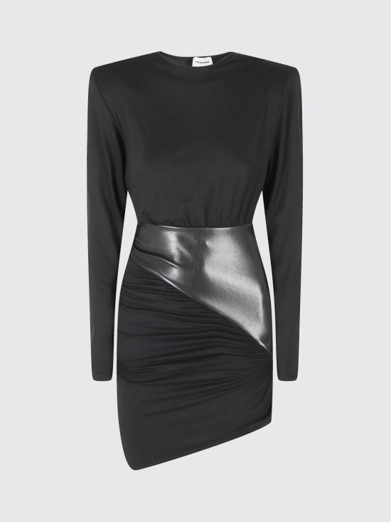 26FW 안다마네 롱 원피스 T200119ATJV053 999 Black - ANDAMANE