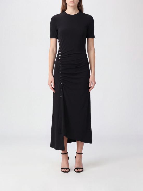 26FW 파코라반 롱 원피스 24AJRO886VI0386 P001 Black
