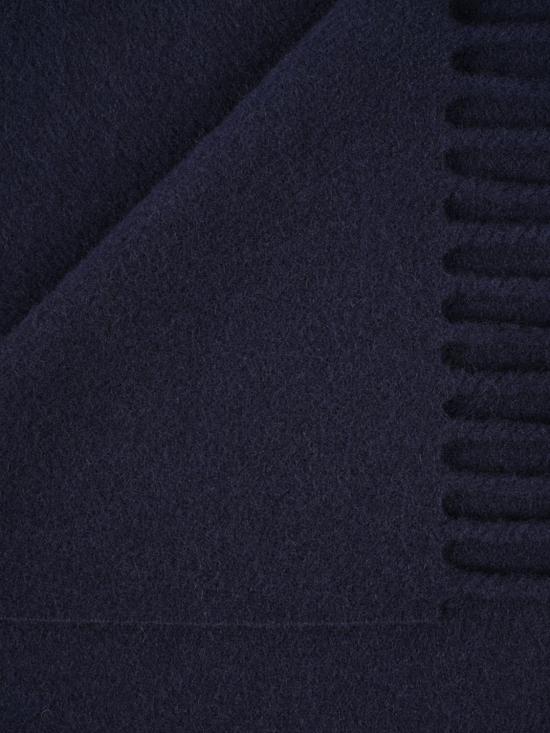 26FW 비비안웨스트우드 자수 로고 머플러 81030007W00Q7AAC K411 Blue - VIVIENNE WESTWOOD