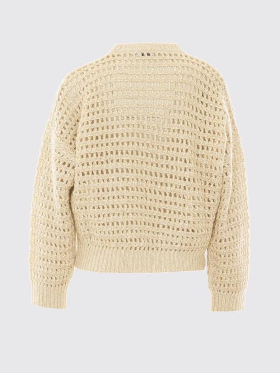 26FW 브루넬로 쿠치넬리 스웨터 MGO378800 CGM42 White - BRUNELLO CUCINELLI