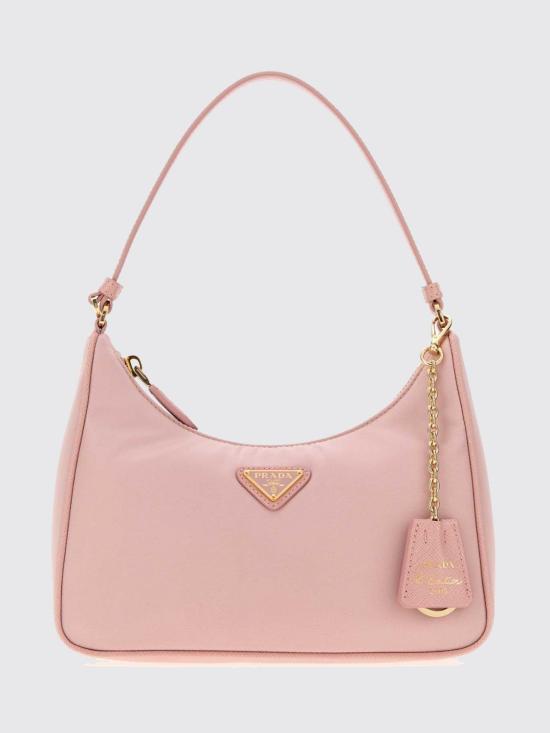 26FW 프라다 리에디션 2005 리나일론 앤 사피아노 미니 백 1N204PR064 F0WHB Peach