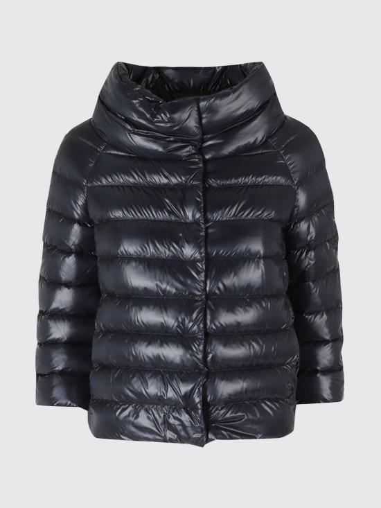 26FW 에르노 소피아 레귤러 핏 케이프 다운 자켓 PI0046DIC12017Z 9200 Navy - HERNO