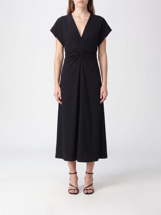 26FW 알베르타 페레티 롱 원피스 04066627 8555 Black
