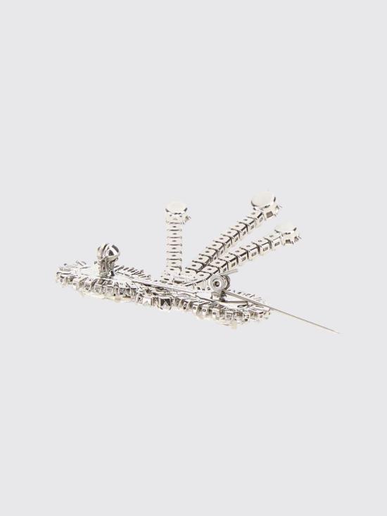 26FW 알레산드라리치 브로치 FABA3386J0004 0001 Silver - ALESSANDRA RICH