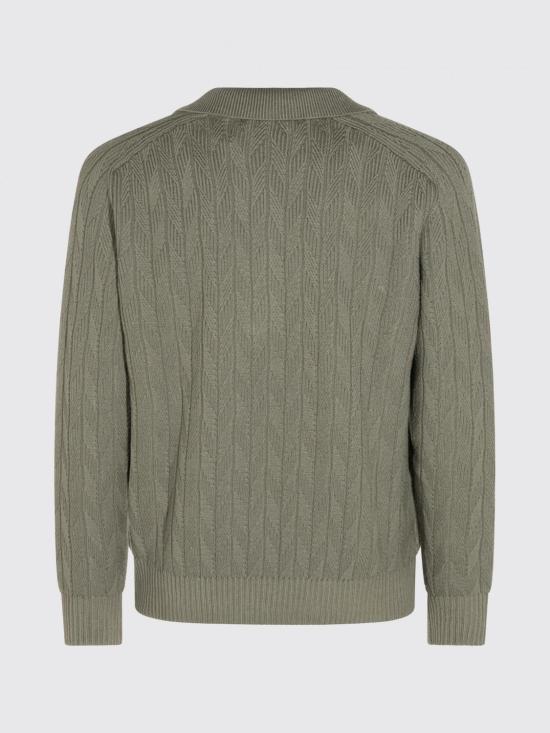 26FW 카날리 폴로 티셔츠 C1240MK02550 803 Olive - CANALI