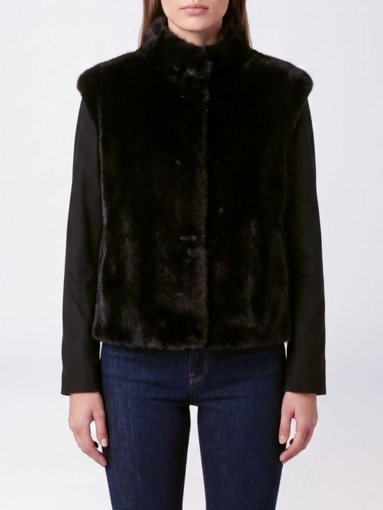 26FW 에르노 무스탕 GI00054DR12896 9300 Black