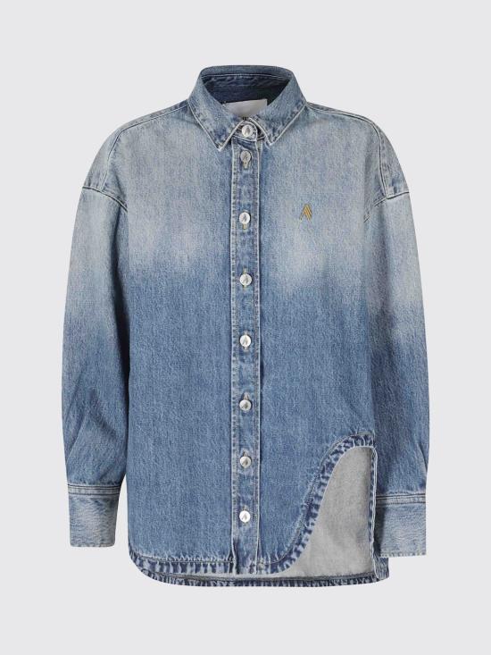 26FW 디 아티코 데님 셔츠 261WCB00068DDD122AA 024 Blue - THE ATTICO