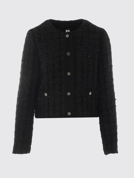 26FW 리우조 자켓 UF6116D0385 22222 Black - LIU JO