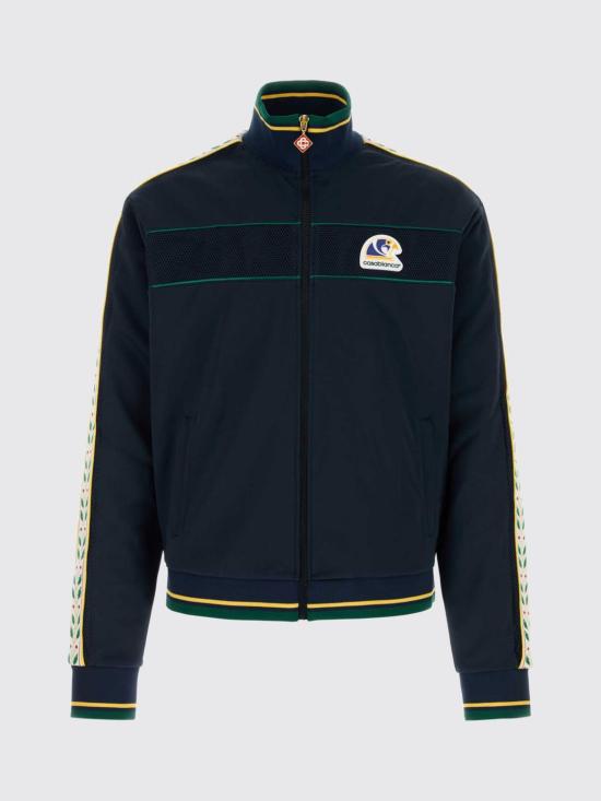 26FW 카사블랑카 자켓 MPF26JTP544 01 Navy - CASABLANCA