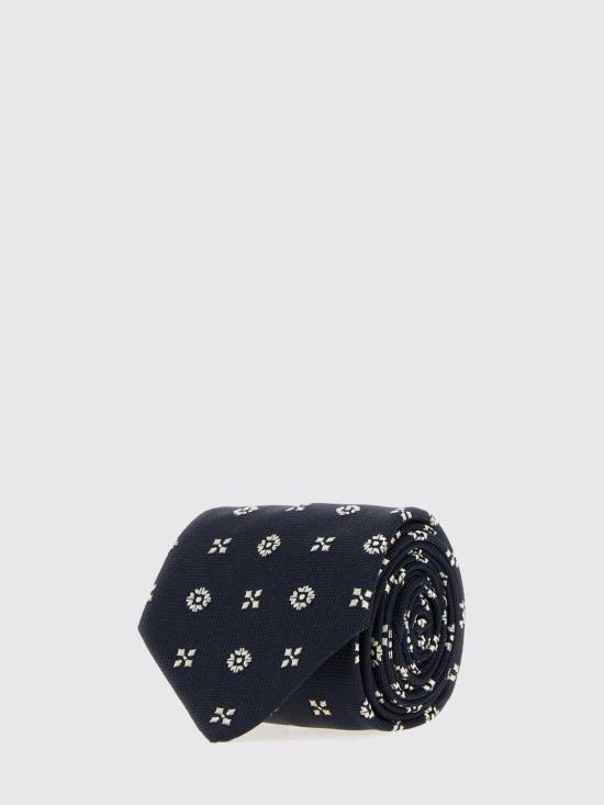 26FW 생로랑 넥타이 A001523Y009 4178 Navy - SAINT LAURENT